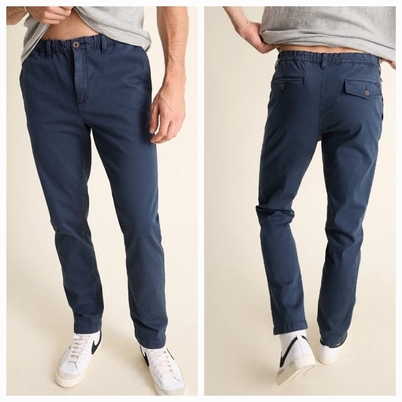 Chubbies The Classic Blues Stretch Twill Pants With Elastic Wasitband SZ XL NEW - Picture 1 of 15